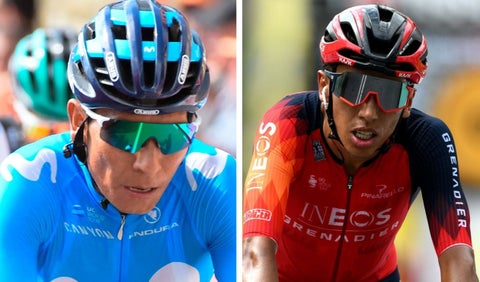 Nairo Quintana - Egan Bernal