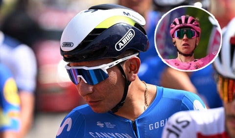 Nairo Quintana y Tadej Pogacar