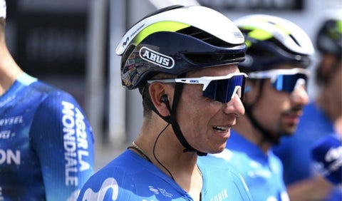 Nairo Quintana con el Movistar Team