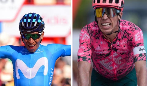 Nairo Quintana y Rigoberto Urán 2024