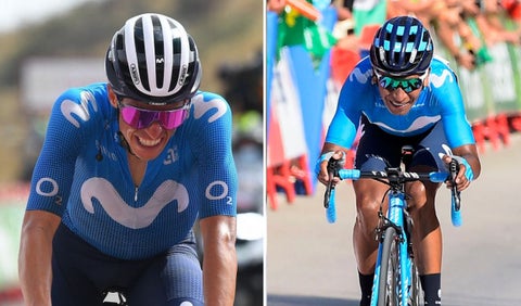 Críticas al Movistar por plan de que Nairo sea gregario de Enric Mas