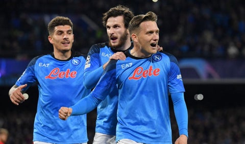 Napoli vs Eintracht Frankfurt Champions League