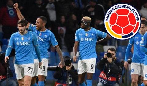 Napoli - Selección Colombia