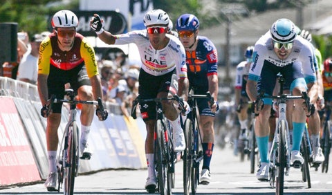 Jhonatan Narváez ganó la etapa 5 del Tour Down Under 2025: nuevo líder