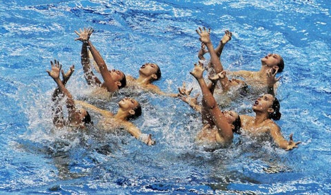 Natación artística, Juegos Suramericanos