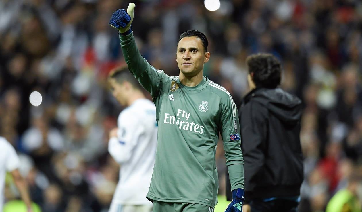 Keylor Navas , arquero del Real Madrid