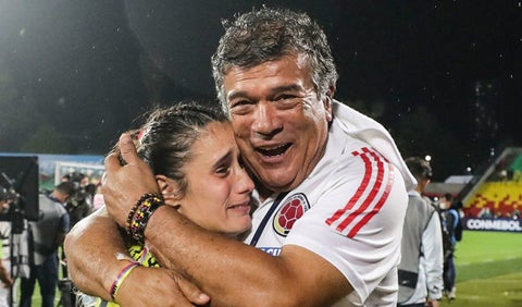 Nelson Abadía - Daniela Montoya - Selección Colombia Femenina