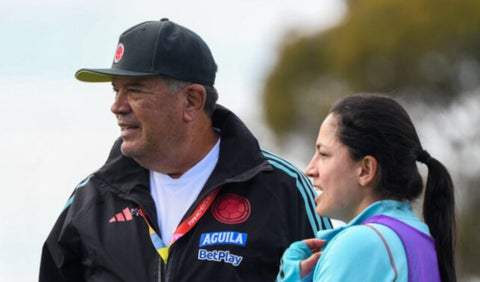 Nelson Abadía, técnico de la selección Colombia Femenina.