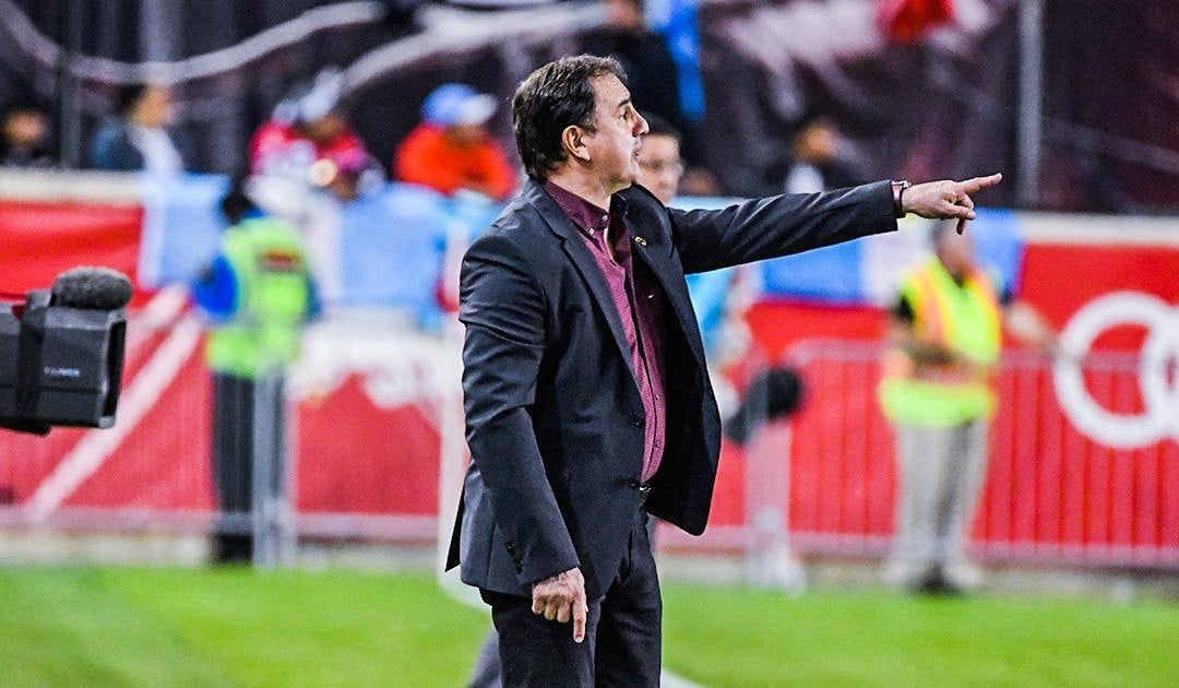 Néstor Lorenzo, técnico de la selección Colombia