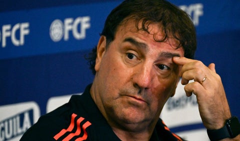 Néstor Lorenzo, técnico de Colombia en la Copa América