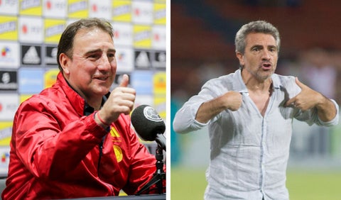 Néstor Lorenzo y Juan Manuel Lillo