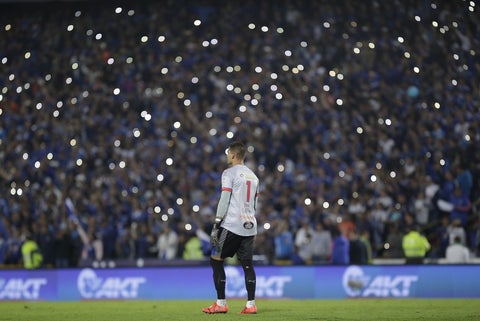 Neto Volpi, arquero del Deportivo Pasto