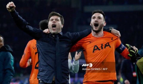 Mauricio Pochettino y Hugo Lloris - Tottenham Hotspur
