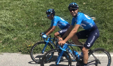 Nairo Quintana y Mikel Landa