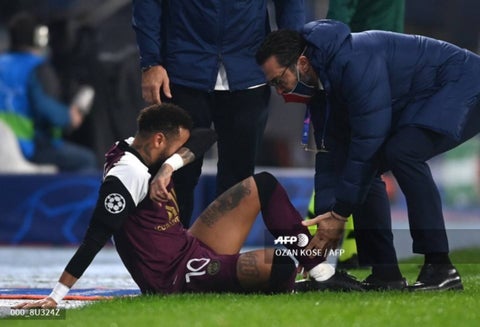 Neymar lesionado