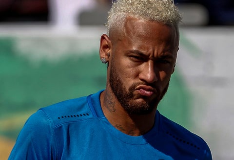 Neymar, futbolista brasileño