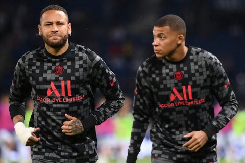 Neymar y Mbappé