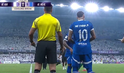 Neymar con Al Hilal