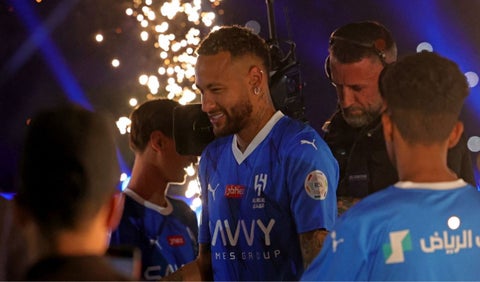 Neymar, presentado en Al Hilal