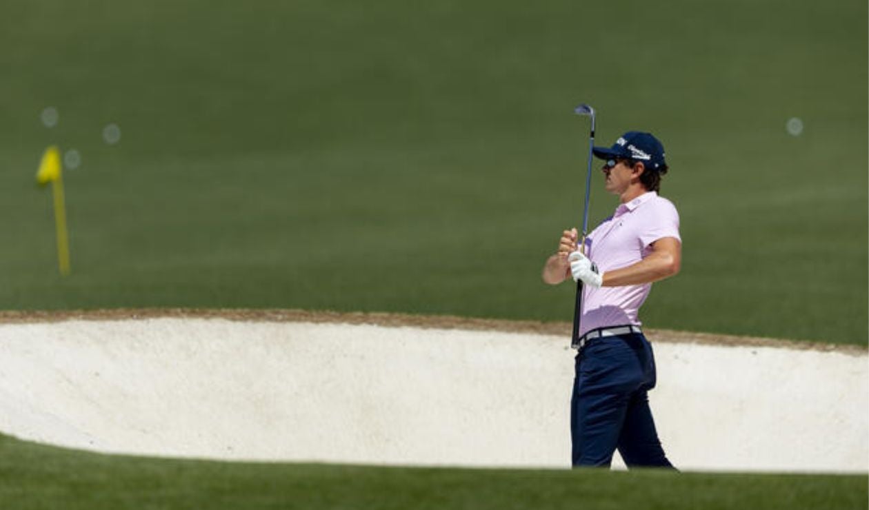 Nicolás Echavarría en el Masters de Augusta