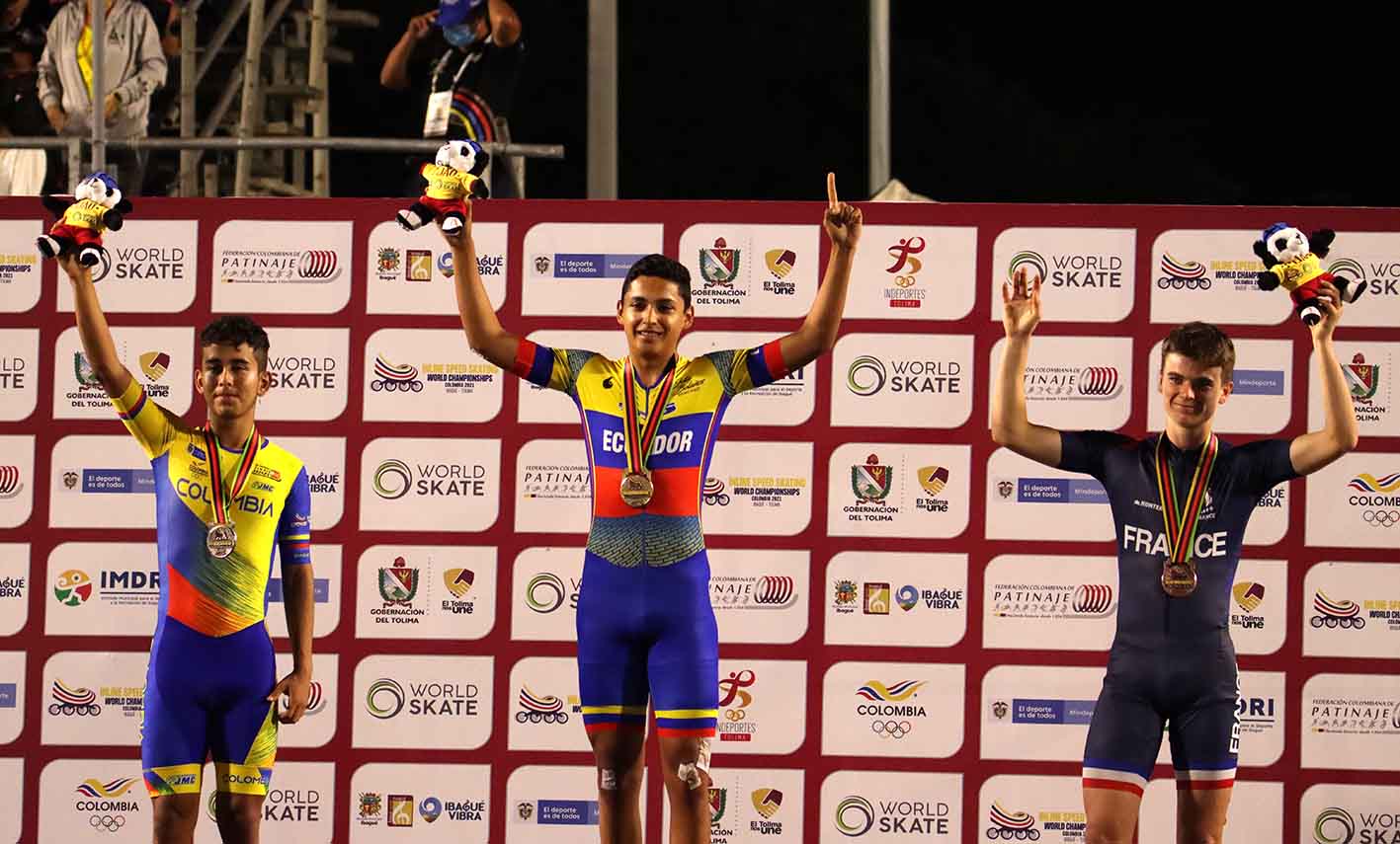 Nicolás García, patinador ecuatoriano