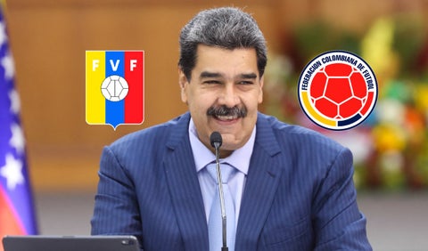 Nicolás Maduro, Selección Colombia, Venezuela, Eliminatorias Qatar 2022
