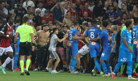 Niza vs Marsella en Francia