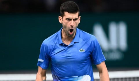 Novak Djokovic en un Masters 1000