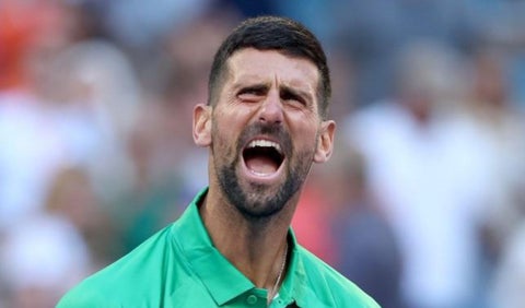 Novak Djokovic en el Miami Open