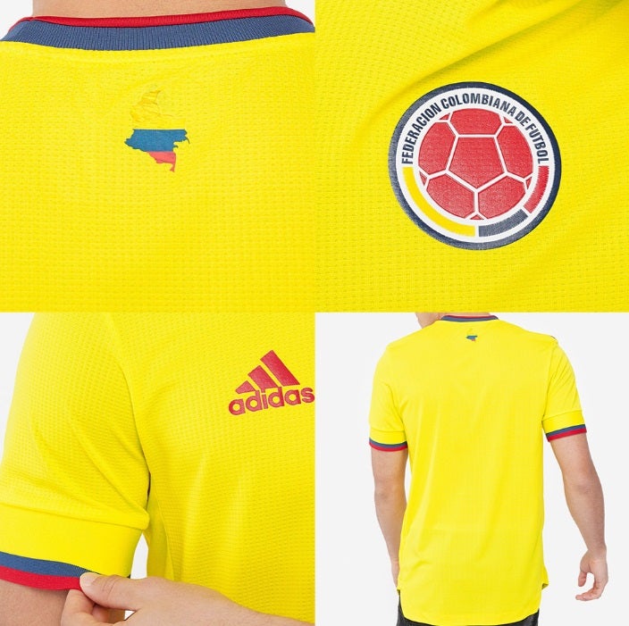 Nueva camiseta selección Colombia
