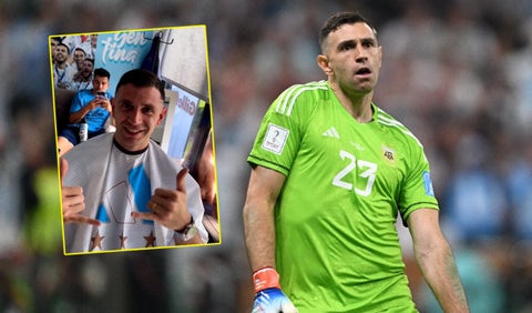 Nuevo corte del Dibu Martínez