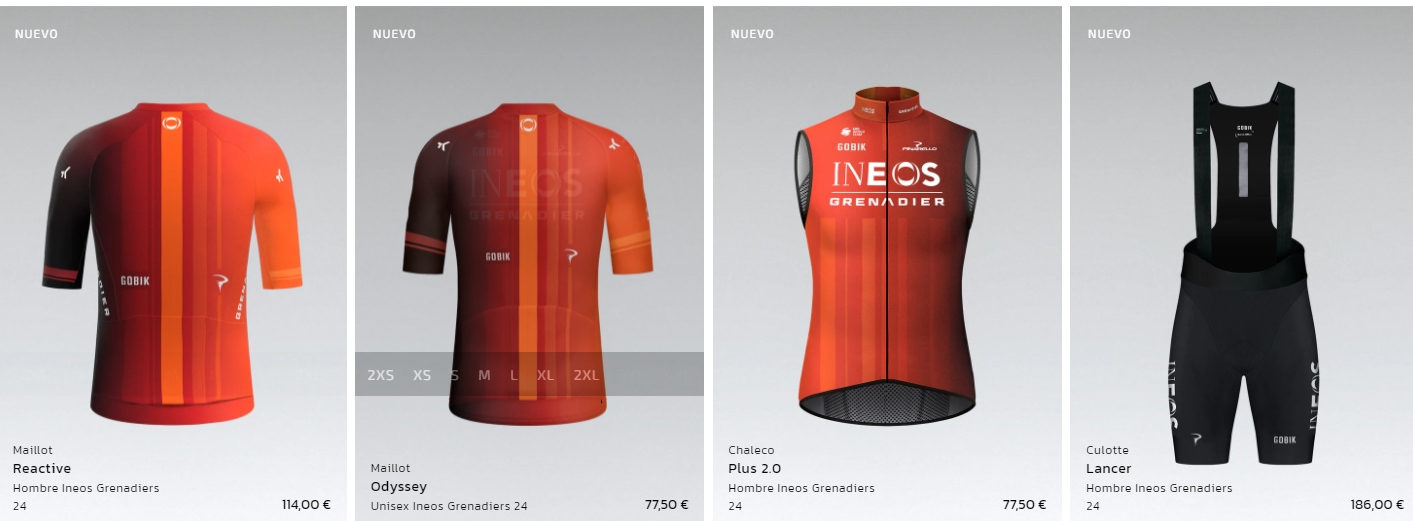 Uniforme del INEOS para 2024