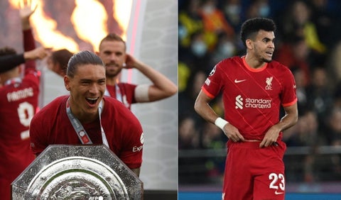 Luis Díaz y Darwin Núñez