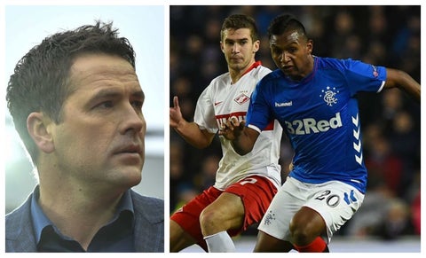 Michael Owen, Alfredo Morelos
