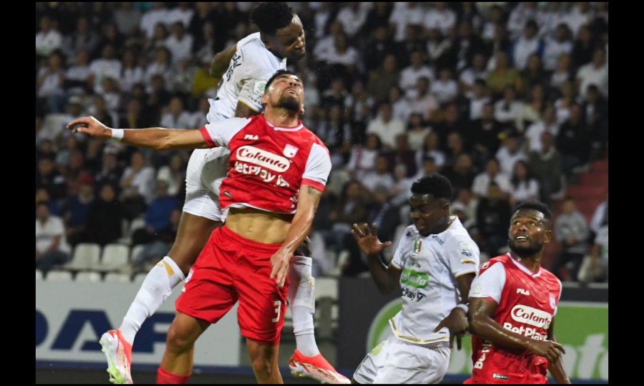 Santa Fe y Once Caldas empataron HOY en partido con pocas emociones