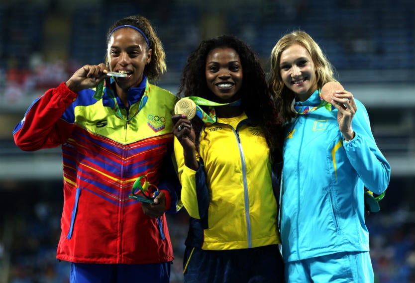 Caterine Ibargüen en Olímpicos de Río