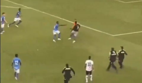 Orsomarso vs Llaneros, invasión