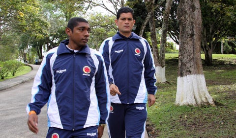 Oscar Julián Ruiz e Imer Machado.