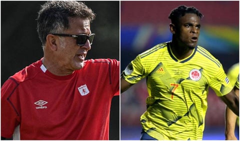 Juan Carlos Osorio y Duván Zapata