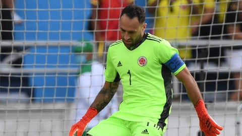 David Ospina, arquero de Colombia