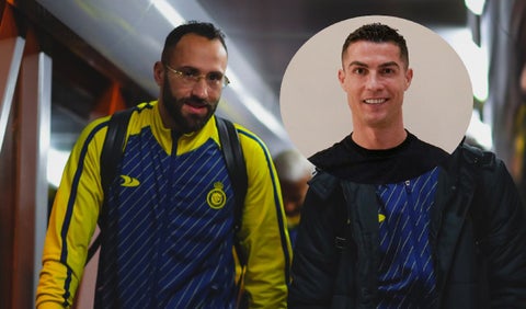 David Ospina y Cristiano Ronaldo