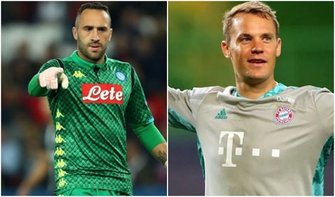 David Ospina y Manuel Neuer