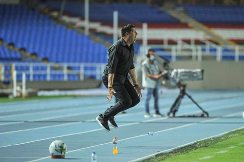 Juan Cruz Real, técnico de América de Cali