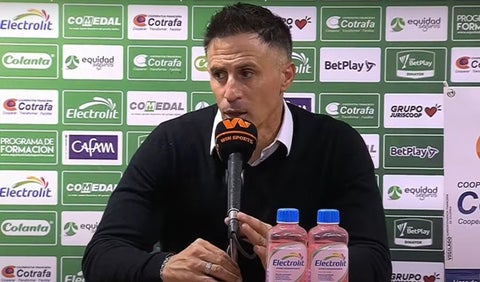 Pablo Peirano, técnico de Santa Fe