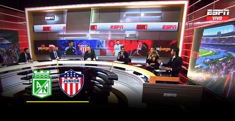 Pacho Vélez en ESPN comparando a Junior con Nacional