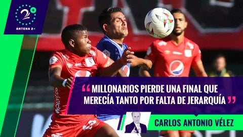 Millonarios perdió ante América - Palabras Mayores
