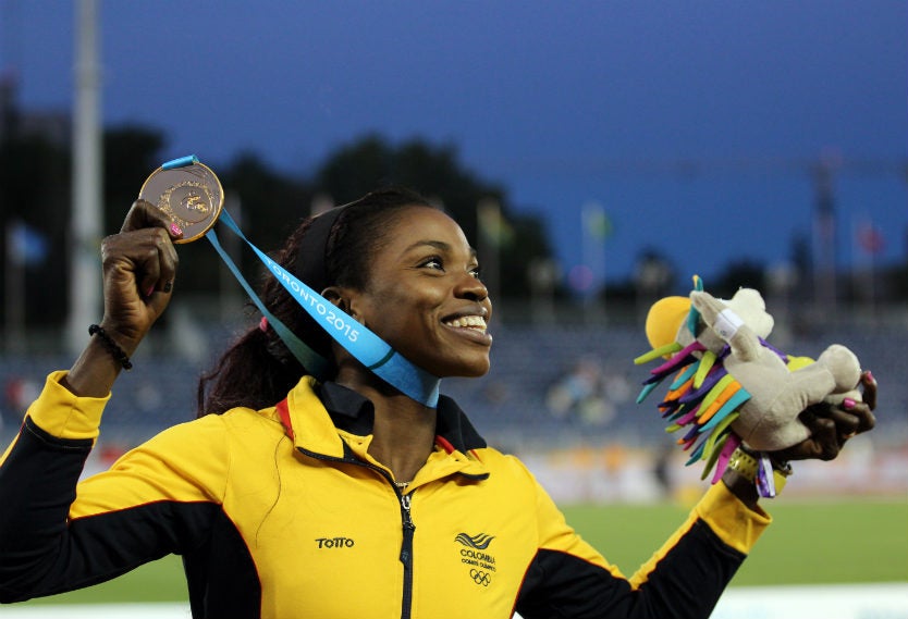 Caterine Ibargüen en los Panamericanos de Toronto