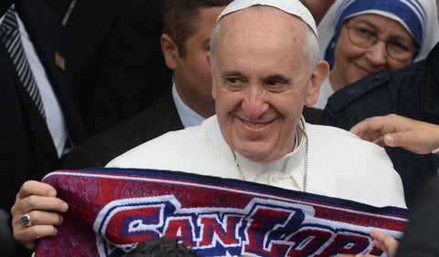 Papa Francisco y su amor eterno por el San Lorenzo