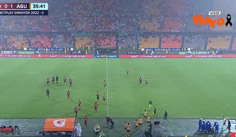 Partido de Medellín y Águilas aplazado por lluvia