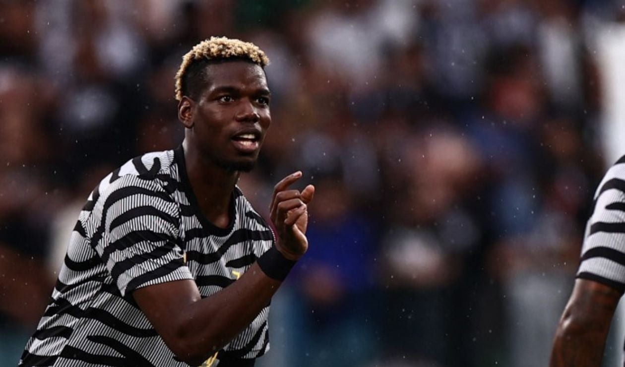 Paul Pogba con la Juventus